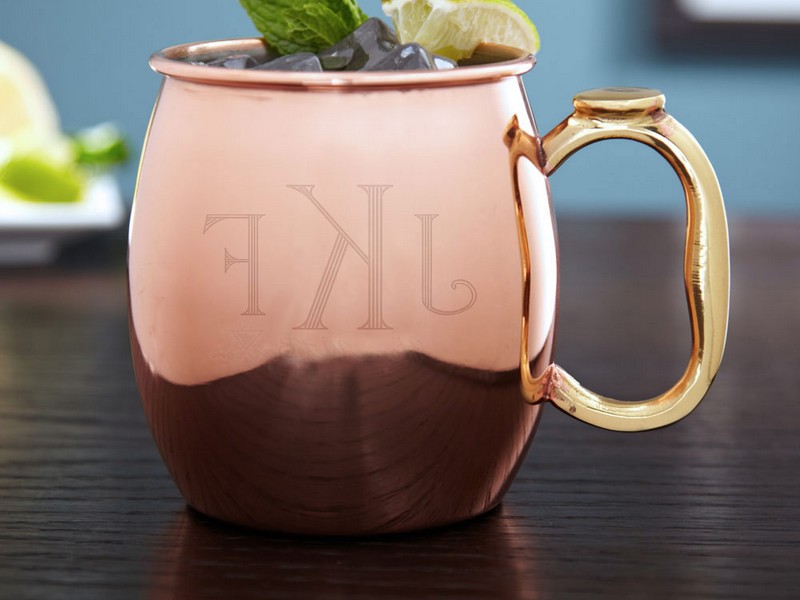 Moscow Mule Cups Engraved