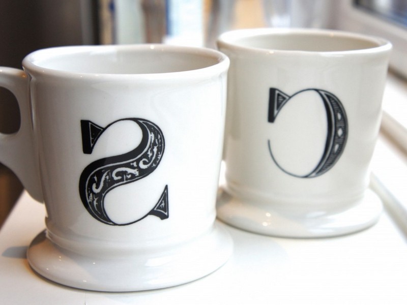 Mugs With Initials On Them