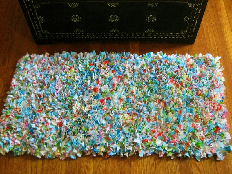 Multi Color Shag Rug