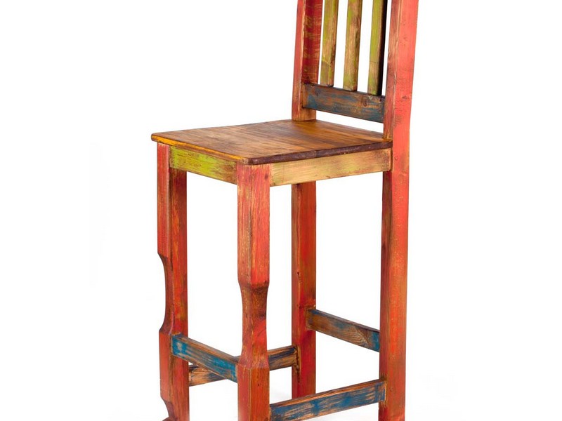 Multi Colored Bar Stools