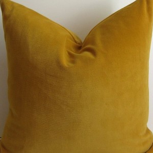 Mustard Yellow Throw Pillows