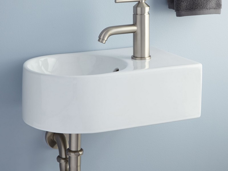 Narrow Bathroom Sinks Wall Mount