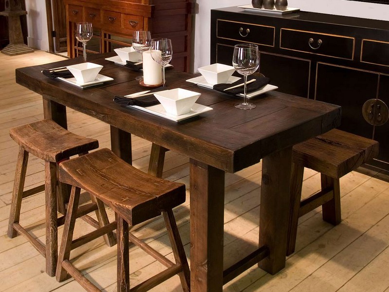 Narrow Rectangular Kitchen Table
