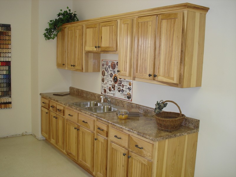 Natural Hickory Bathroom Vanity