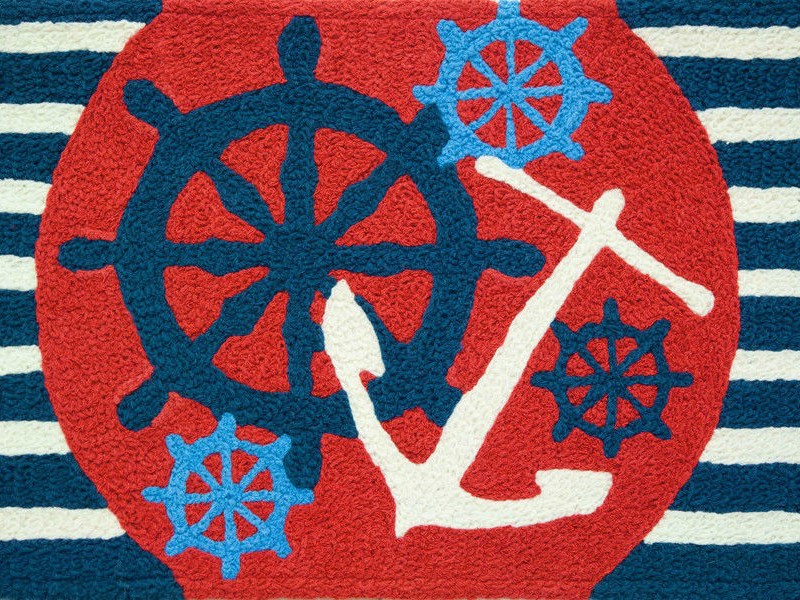 Nautical Area Rugs Anchors