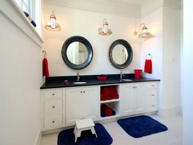 Nautical Wall Sconces Bathroom