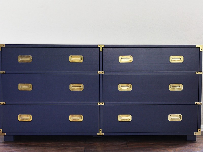 Navy Blue Dresser