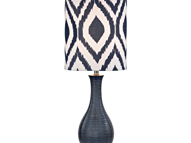 Navy Blue Lamp Shades Table Lamps