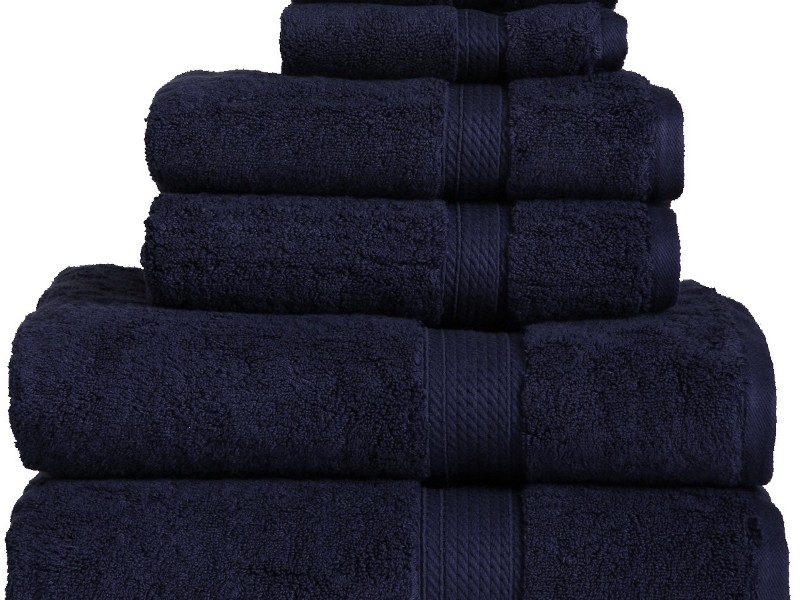 Navy Blue Towels