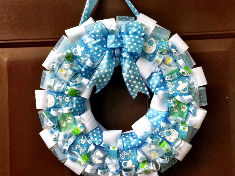 New Baby Wreaths For Doors