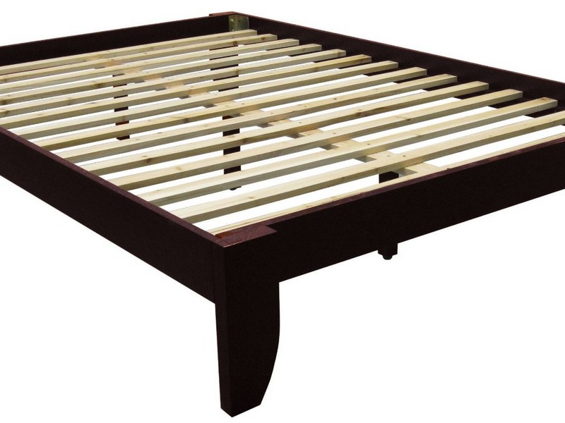 Nomad Platform Bed Frame Solid Hardwood