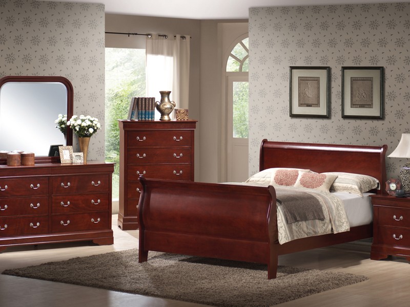 North Shore Sleigh Bedroom Set