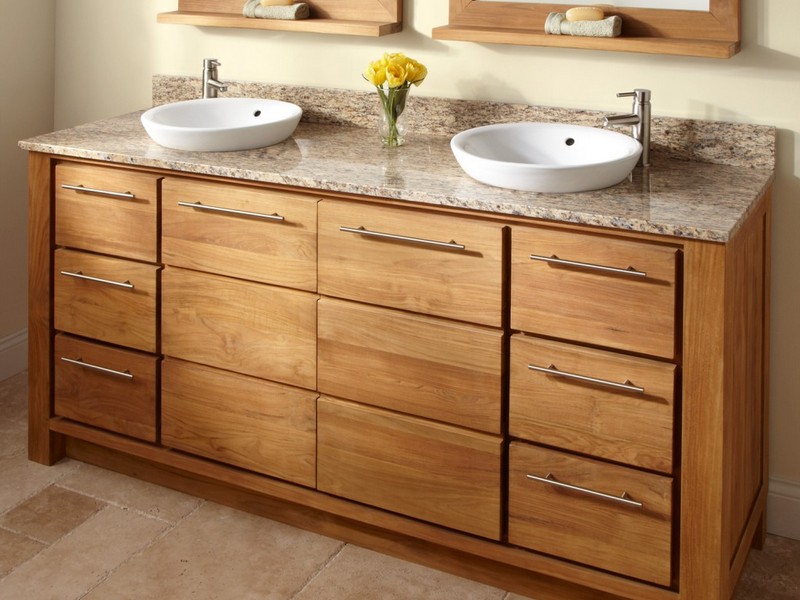 Oak Bathroom Vanities With Tops