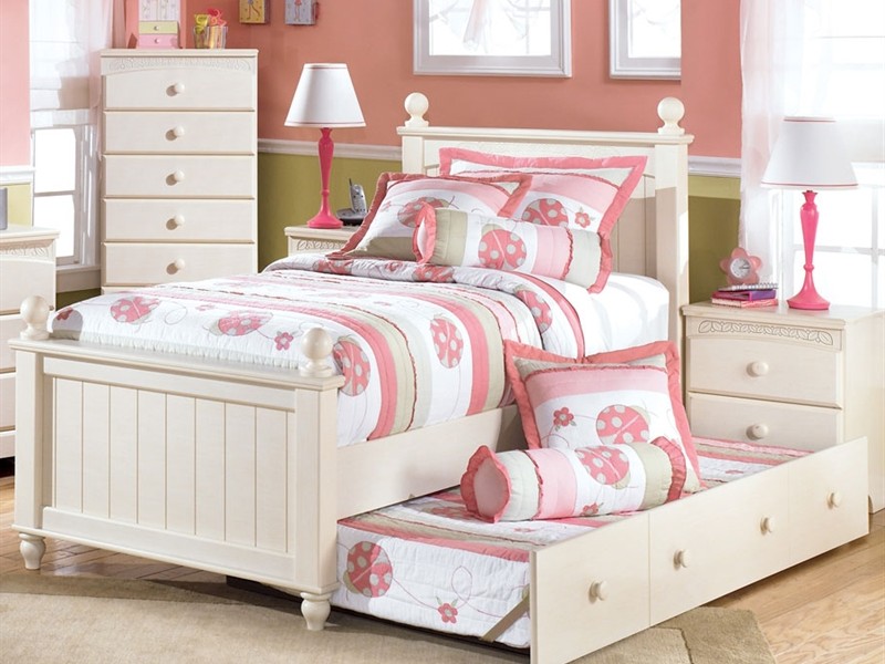 Oak Sleigh Bed Queen