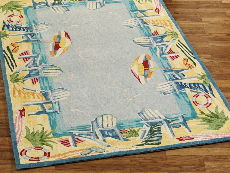 Ocean Themed Bathroom Rugs