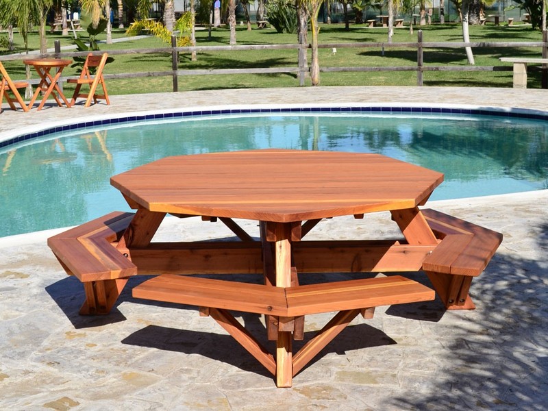 Octagon Patio Table And Chairs