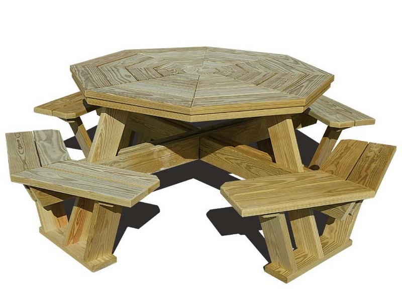 Octagon Patio Table Plans