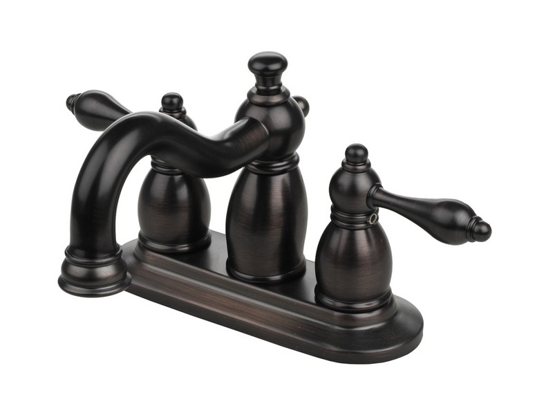 Oil Rubbed Bronze Bathroom Faucet Set
