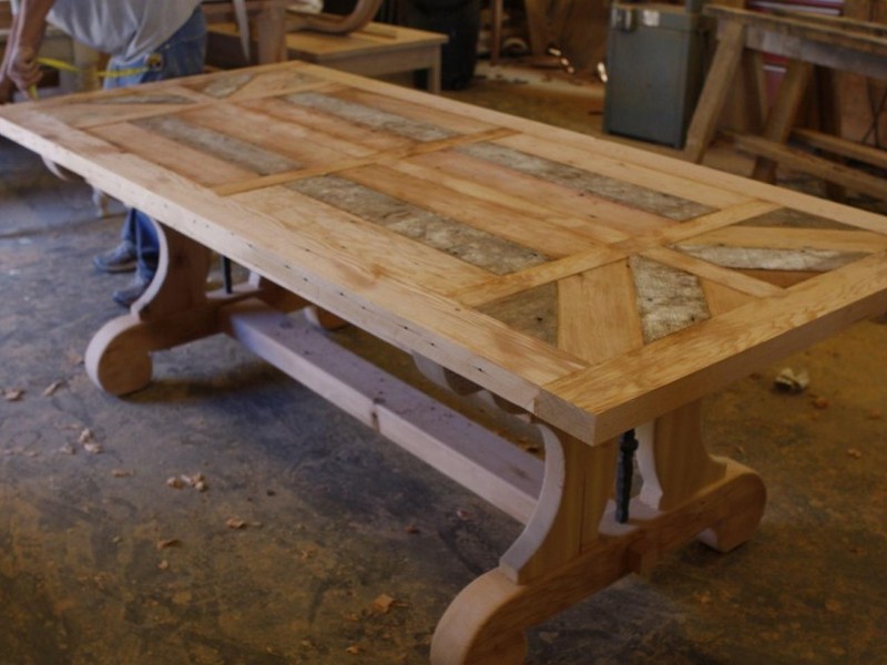 Old Barn Wood Kitchen Tables