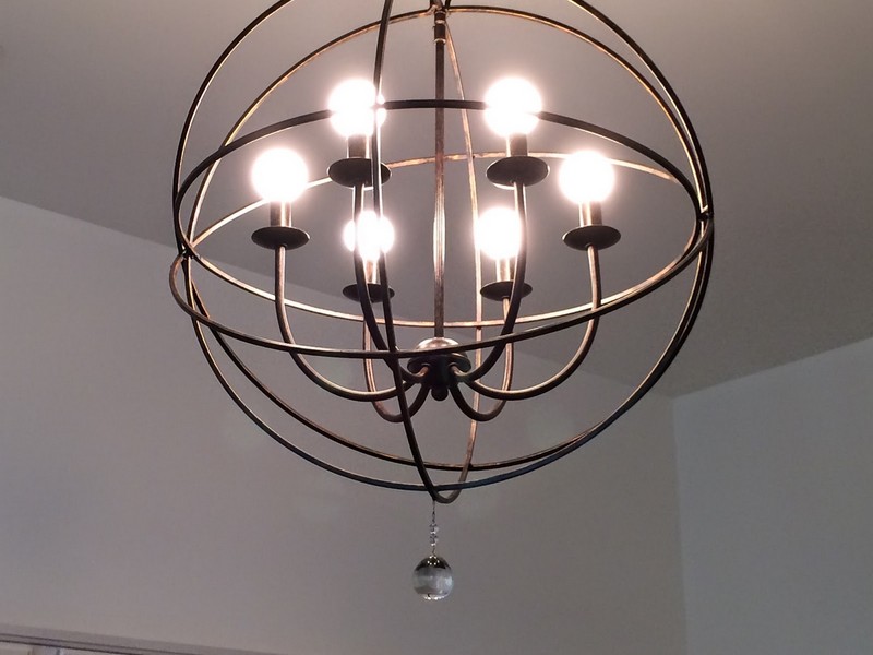 Orb Light Fixture Home Depot