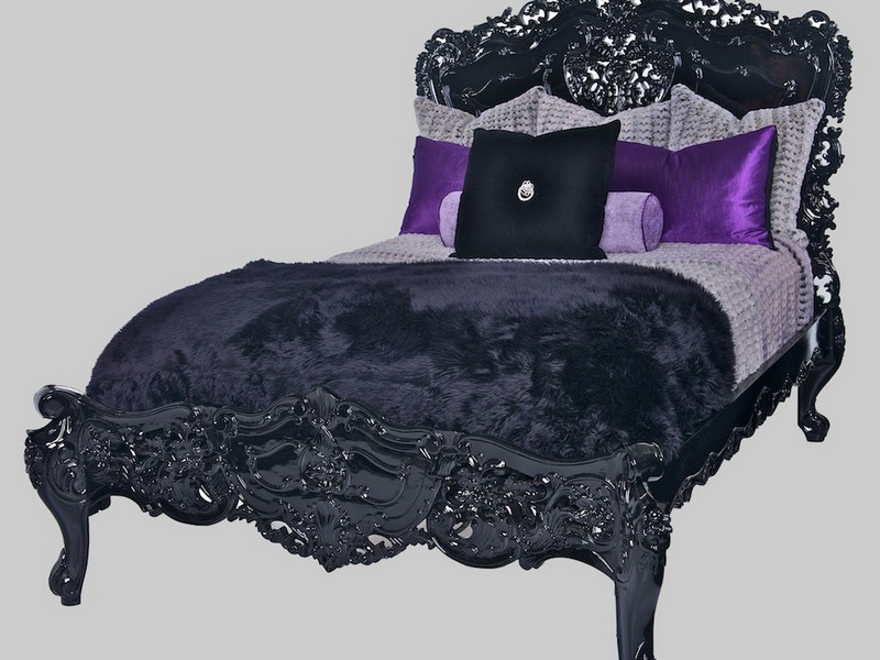 Ornate Black Bedroom Furniture