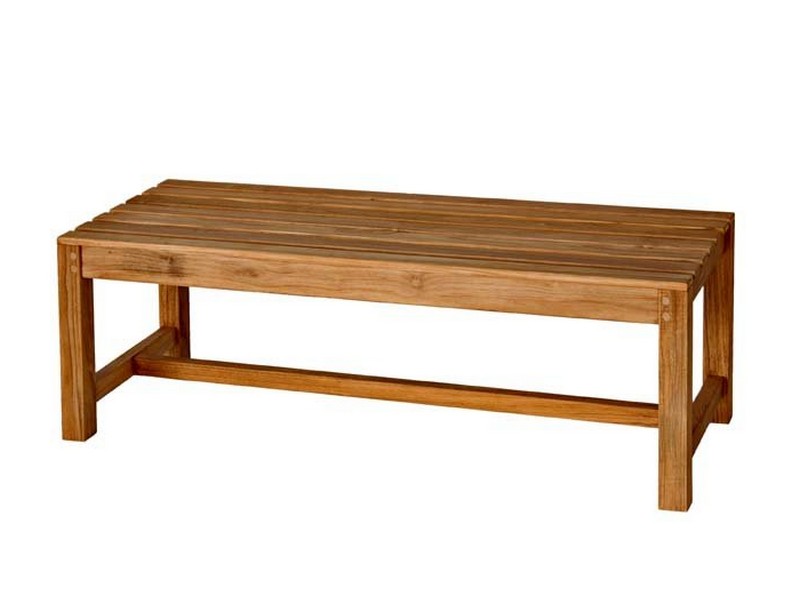 Outdoor Backless Benches Wood