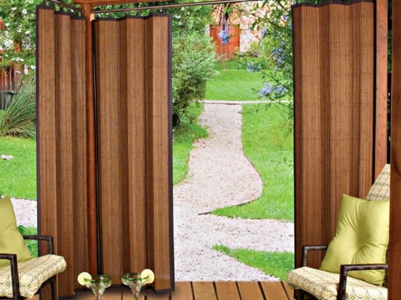 Outdoor Bamboo Curtains