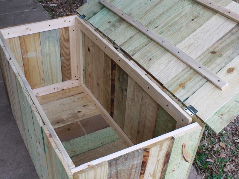 Outdoor Corner Bench With Storage