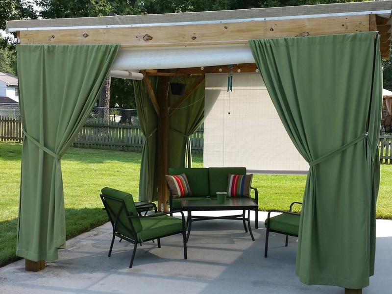 Outdoor Curtain Rod