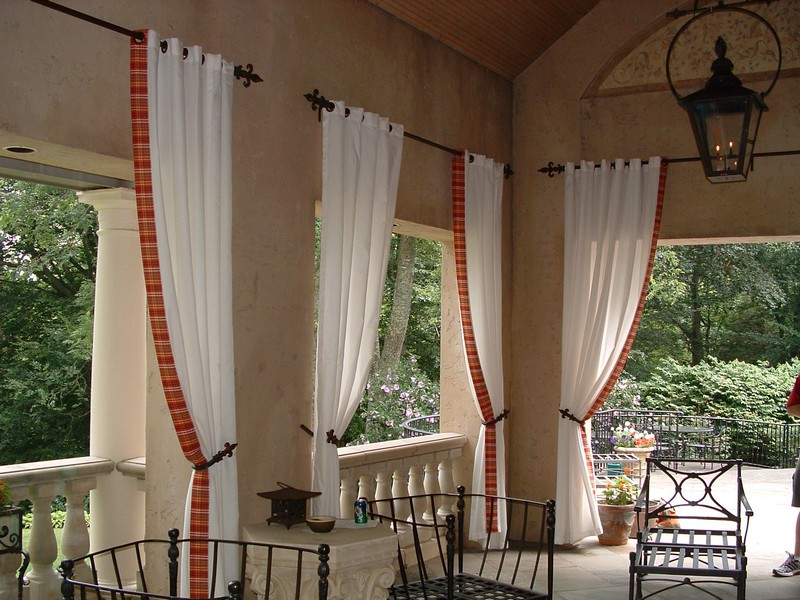 Outdoor Curtain Rods