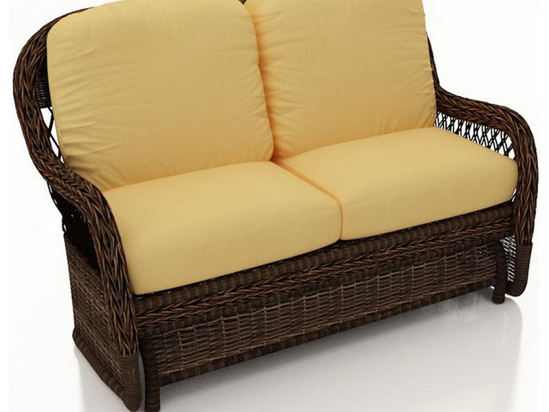 Outdoor Glider Loveseat