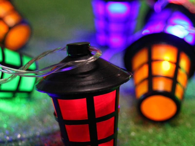 Outdoor Lantern String Lights