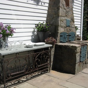 Outdoor Stone Console Tables
