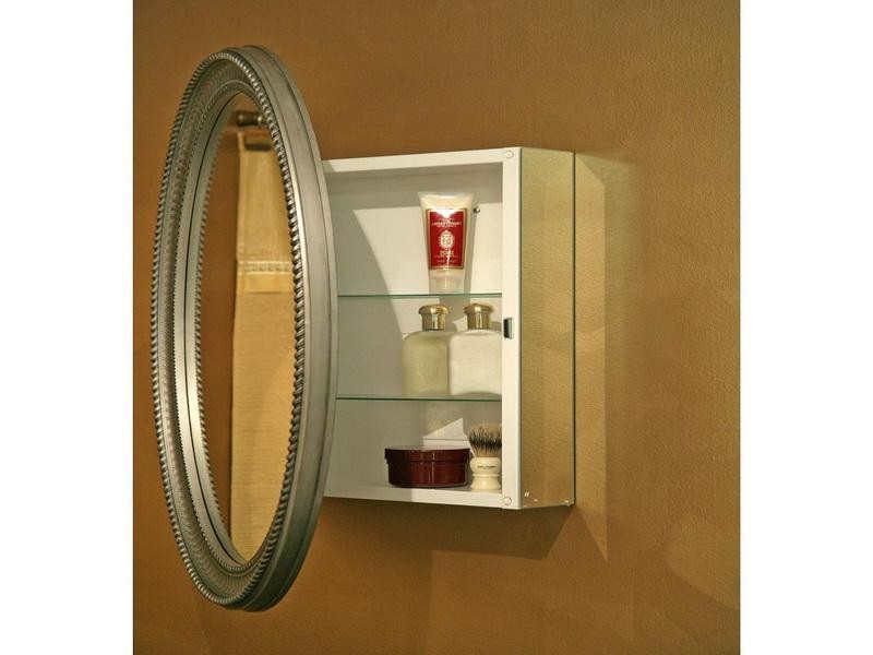 Oval Bathroom Mirror With Light