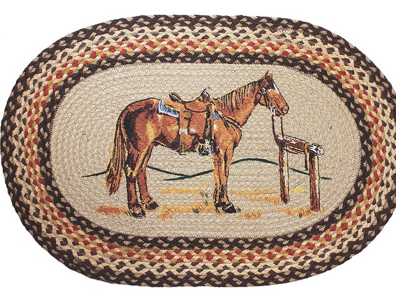 Oval Braided Rug