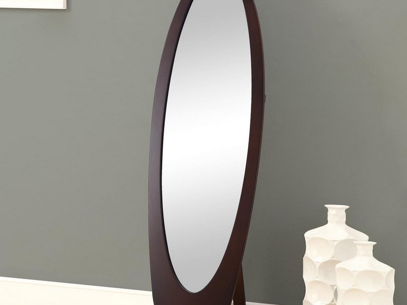 Oval Cheval Floor Mirror