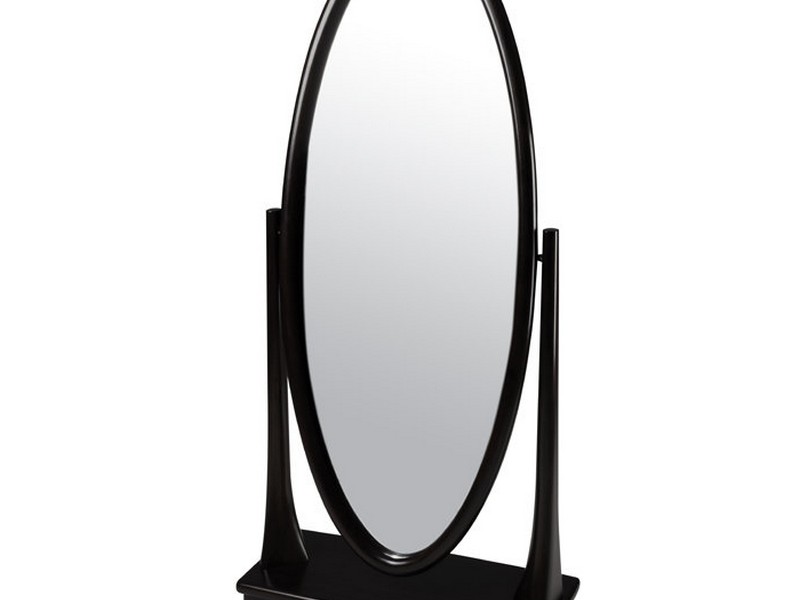 Oval Floor Standing Mirror