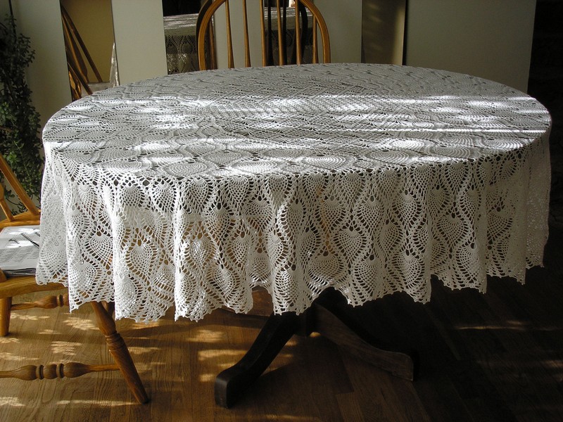 Oval Table Cloth