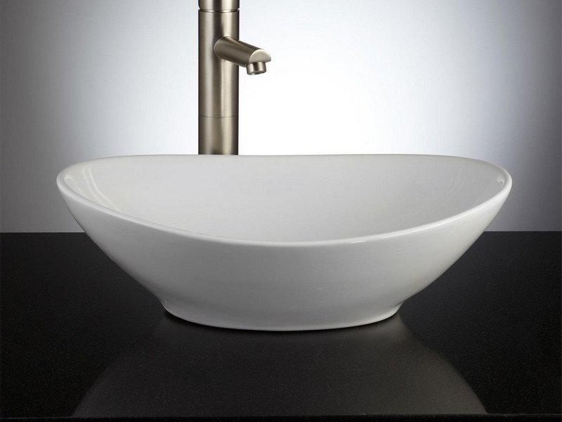 Oval Vessel Bathroom Sinks