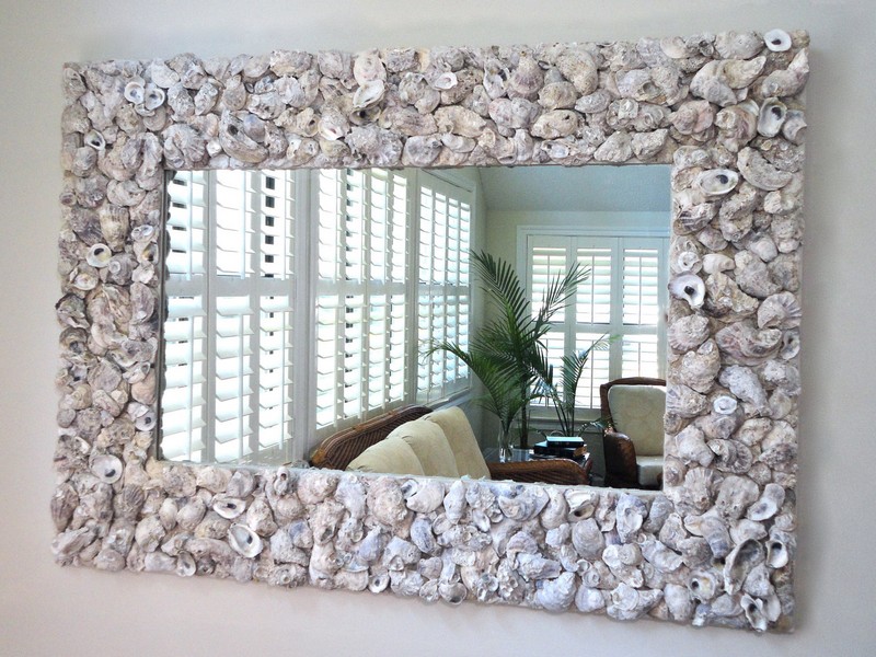 Oyster Shell Mirror Ballard