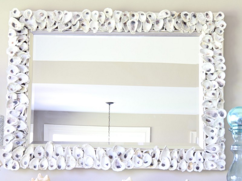 Oyster Shell Mirror Diy