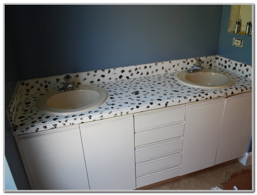 Paint Bathroom Countertops To Look Like Granite