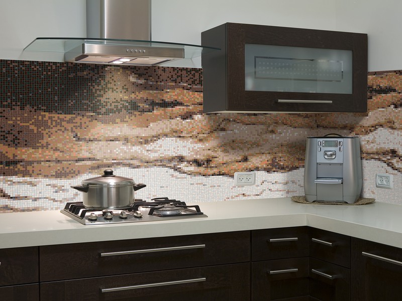 Painting Over Tile Backsplash Kitchen