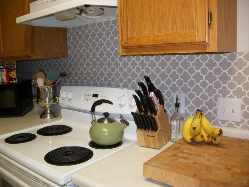 Painting Over Tile Backsplash