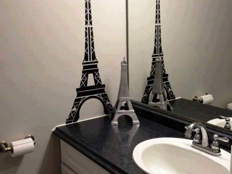 Paris Eiffel Tower Bathroom Accessories