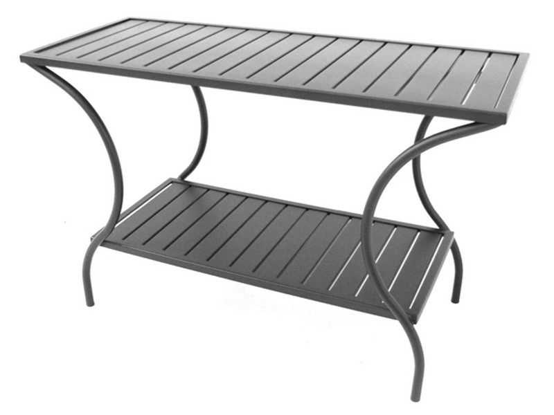 Patio Console Table Metal
