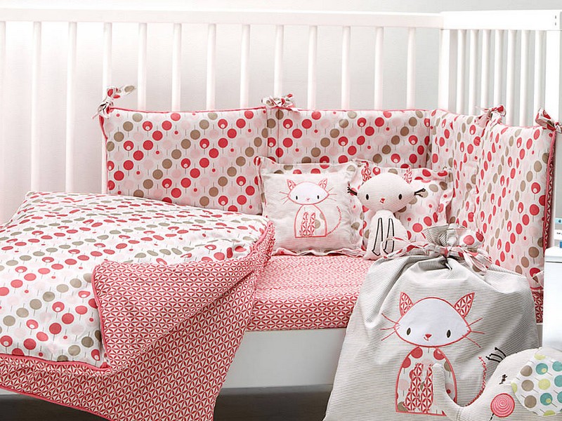 Patterned Cot Bed Sheets