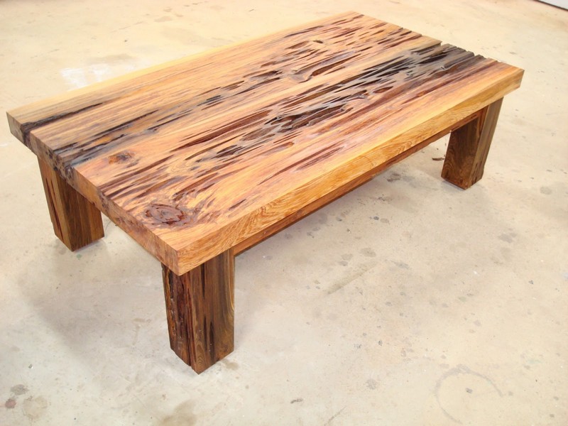 Pecky Cypress Coffee Table