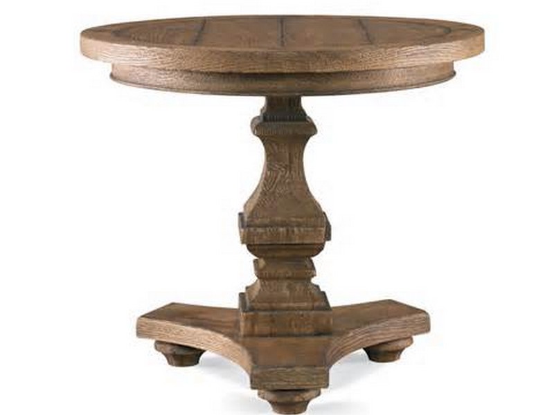 Pedestal Accent Table