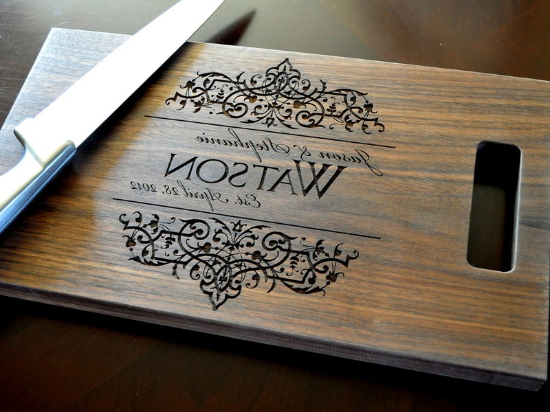 Personalized Glass Cutting Boards